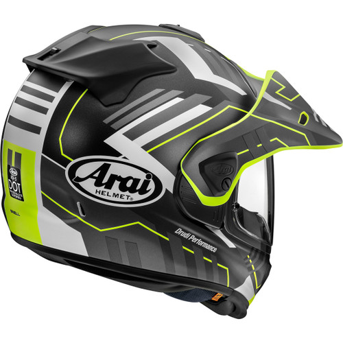 Arai Helmets #0100-2640 - XD-5 Helmet - Trail - Yellow Frost - Large