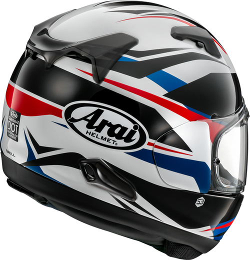 Arai Helmets #0101-17346 - Quantum-X Helmet - Ray - White - 2XL