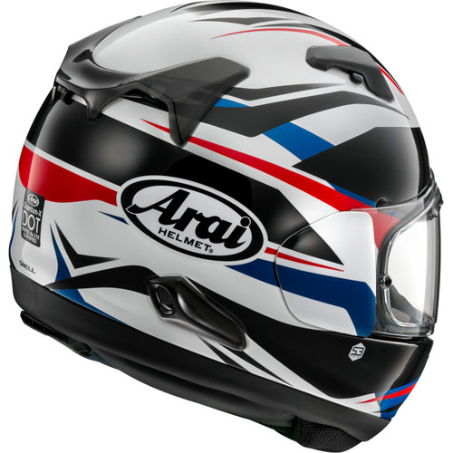 Arai Helmets #0101-17346 - Quantum-X Helmet - Ray - White - 2XL