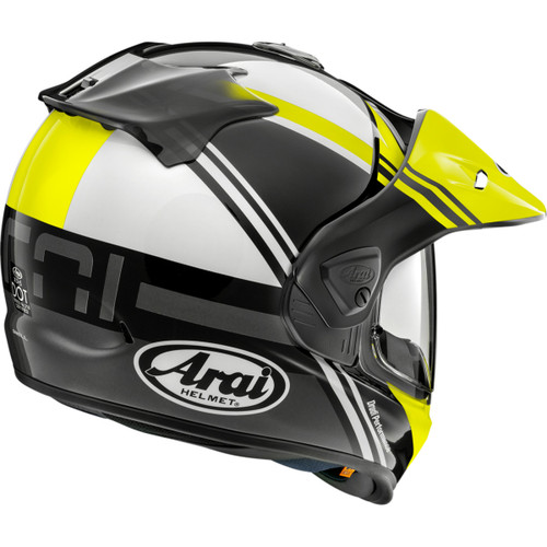 Arai Helmets #0140-0327 - XD-5 Helmet - Cosmic - Fluorescent Yellow - Small