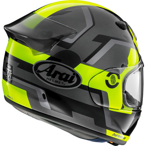 Arai Helmets #0101-16066 - Contour-X Helmet - Face - Fluorescent Yellow - 2XL