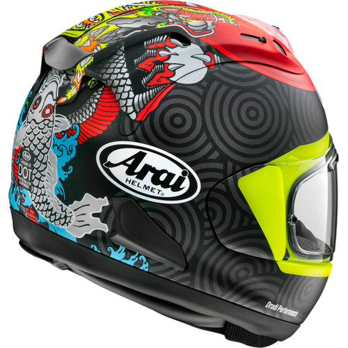Arai Helmets #0101-15878 - Corsair-X Helmet - Tatsuki - Frost - Small