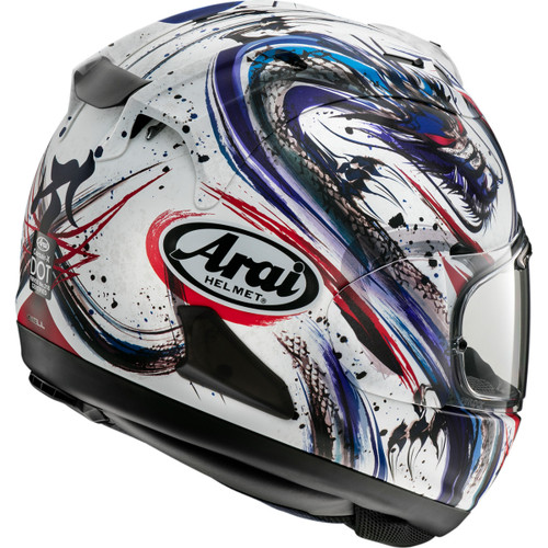 Arai Helmets #0101-15894 - Corsair-X Helmet - Kiyonari - Trico Frost - 2XL