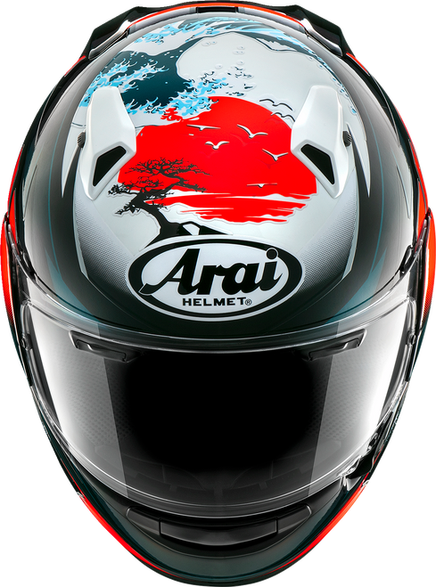 Arai Helmets #0101-16008 - Quantum-X Helmet - Wave - XL
