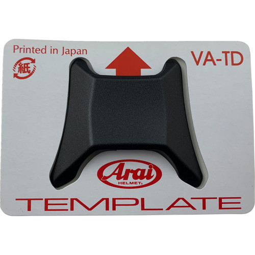 Arai Helmets #105346 - VX-Pro4 Top-Duct - Center Front - Black Frost