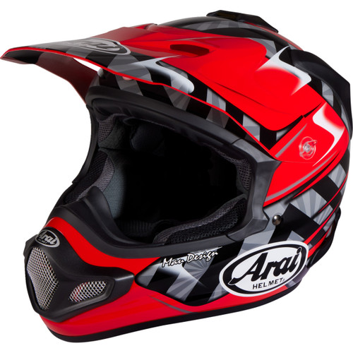 Arai Helmets #0110-8191 - VX-Pro4 Helmet - Scoop - Red - XS
