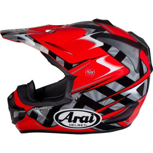 Arai Helmets #0110-8192 - VX-Pro4 Helmet - Scoop - Red - Small