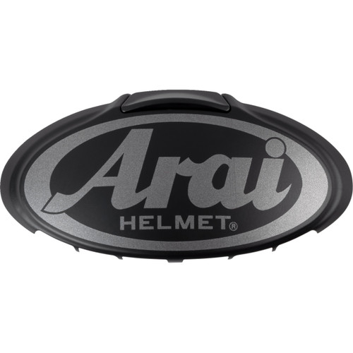 Arai Helmets #102104 - 3D Arai Logo Duct - Black/Light Gray