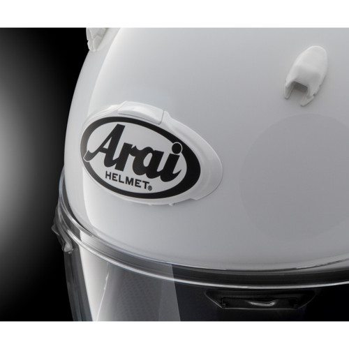 Arai Helmets #102105 - 3D Arai Logo Duct - White/Gray