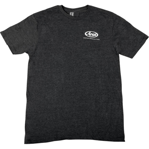 Arai Helmets #121566 - Arai Helmet T-Shirt - Dark Heather Gray - XL