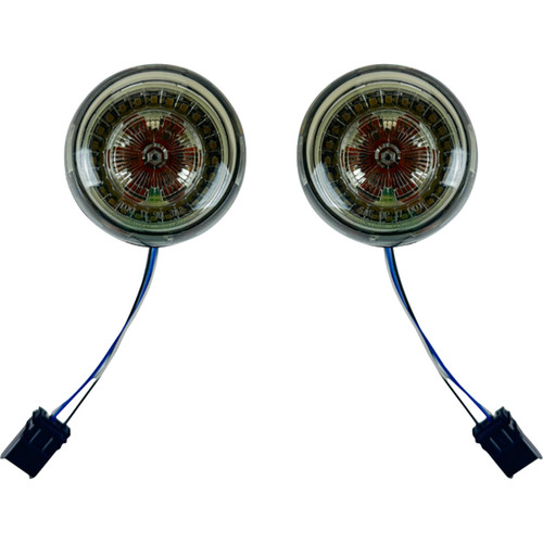 Custom Dynamics #PB-AW-25JAE-S - ProBeam® Front Turn Signal Inserts - LED - Smoke Lens