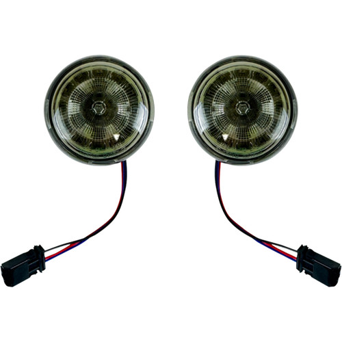 Custom Dynamics #PB-R-25JAE-S - ProBeam® Rear Turn Signal Inserts - LED - Smoke Lens