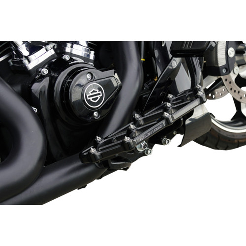 Arlen Ness #410-053 - Diamond Floorboards - Driver - Black