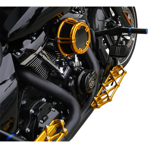 Arlen Ness #410-056 - Diamond Floorboards - Driver - Gold