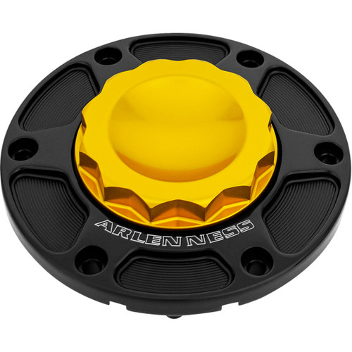 Arlen Ness #701-016 - 12 Point Gas Cap - Gold