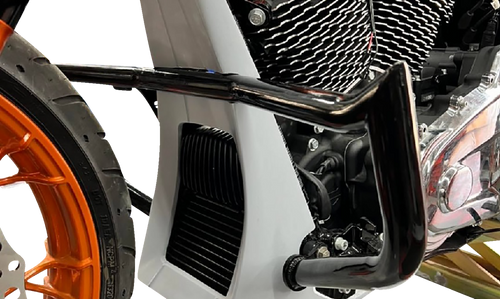 Bagger Nation #PYO:SCS-17L-2PC - Chin Spoiler Swoop - 2 Pc - For Mini Monkey Engine Guards