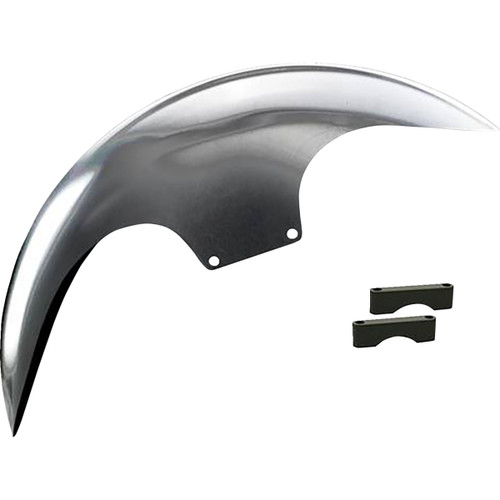 Paul Yaffe Bagger Nation #PYO:CAFE-21-13E-B - Cafe Front Fender - 21" - Black Spacers