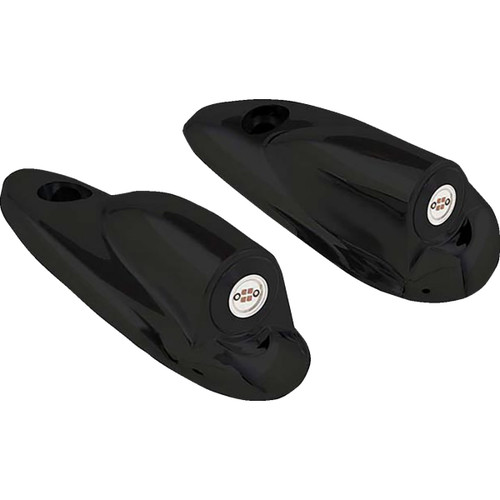 Paul Yaffe Bagger Nation #PYO:LB-RG-DRL-B - Run/Turn Signal - Amber/White - Black - FLTR