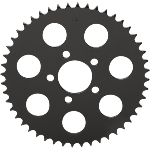 Drag Specialties - Rear Sprocket - Flat - 48 Tooth - Gloss Black - Big Twin