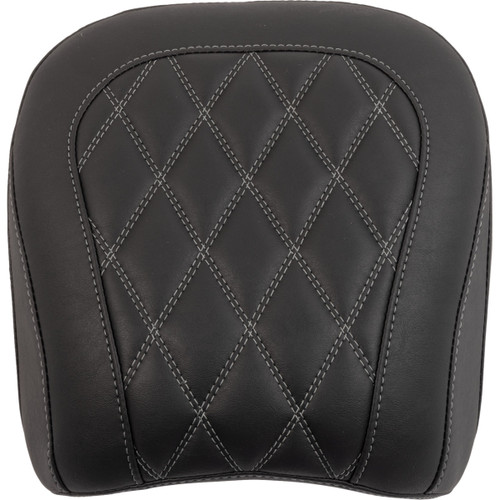 Mustang #88511GM - Wide Tripper™ Seat - Passenger - Gun Metal Stitching - FLT/FLH '23-'25