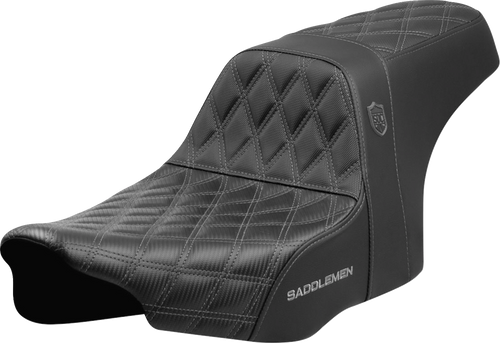 Saddlemen Pro Series SDC Performance Seat - Gray Stitching - w/o Backrest - FLT/FLH '23-'24