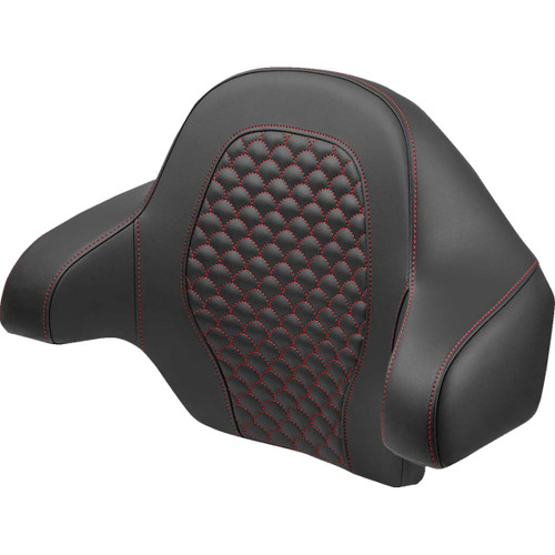 Saddlemen #814-07-20904 - Tour Pak - Dragon Scale - Red Stitch - FLH/FLT '14-'24