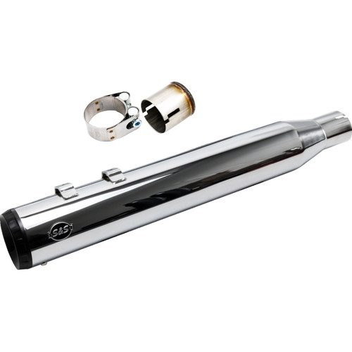 S&S Cycle #550-1140 - 2-into-1 Swindler Exhaust Conversion Kit - 4" - Chrome - M8 Touring