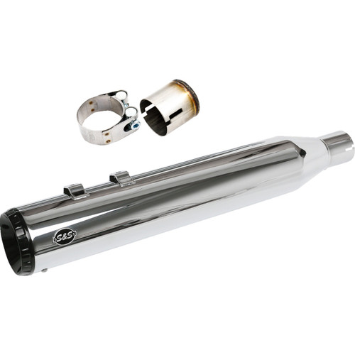 S&S Cycle #550-1142 - 2-into-1 Swindler Exhaust Conversion Kit - 4-1/2" - Chrome - M8 Touring