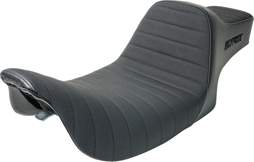 Slyfox #4702A-SlyFox - Highnoon Seat - Vinyl - Classic Stitch - Black Logo - FL '97-'07