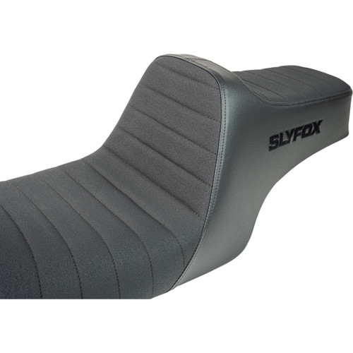 Slyfox #4702A-SlyFox - High Noon Seat - Vinyl - Classic Stitch - Black Logo - FL '97-'07