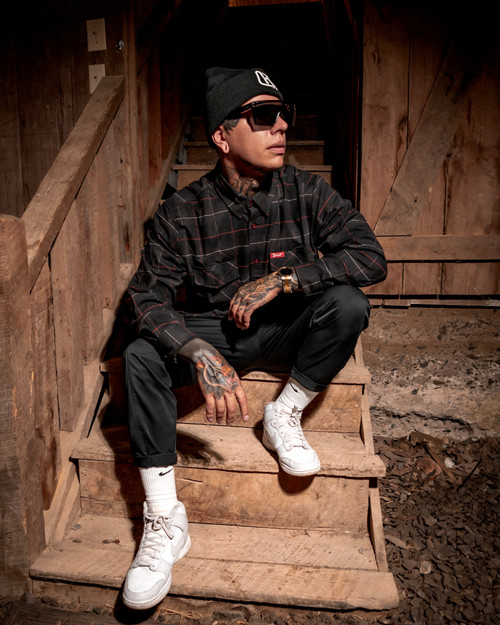 Mint Speed Shop - Barnett Kids Flannel - 75th Anniversary