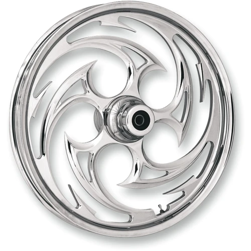 RC Components #23375-9032A-85C - Wheel - Savage - Front - Single Disc/with ABS - Chrome - 23x3.75 - '08-'23 FLT