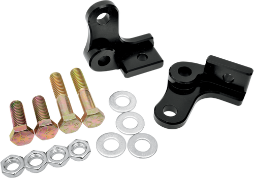 Rear Lowering Kit - Black Powder Coated - Lowers 1" -  00-04 XL