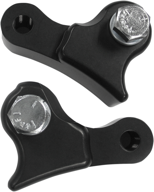 Rear Shock Lowering Bracket Kit - Black - FL