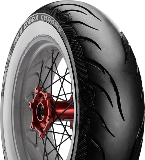 Tire - AV92 - MT90B16 - Wide Whitewall