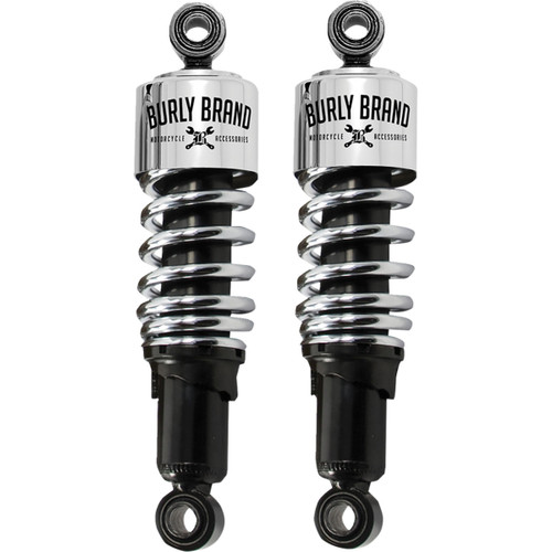 Burly Brand #B28-1202 - Slammer Shock - 10.5" - Chrome