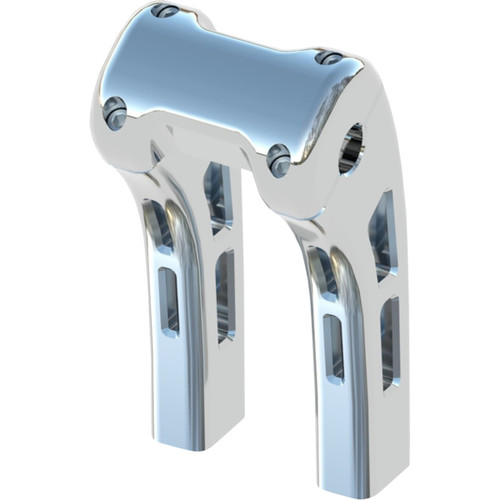 Magnum Shielding #3R-0208 - Ghost Risers - Clamp - 8" - Chrome