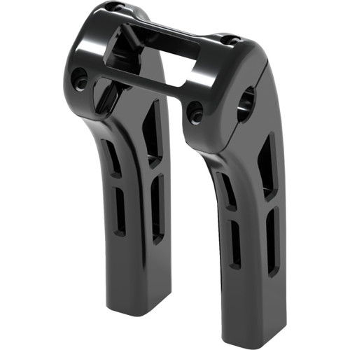 Magnum Shielding #4R-0108 - Ghost Risers - Softail Display Clamp - 8" - Black