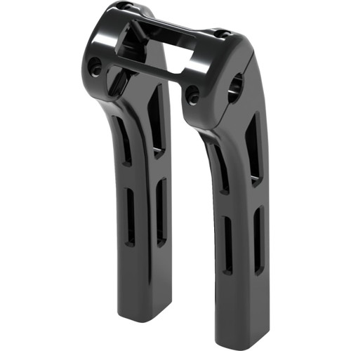 Magnum Shielding #4R-0110 - Ghost Risers - Softail Display Clamp - 10" - Black