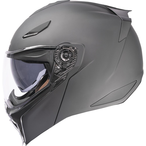 Icon - Threshold™ Modular Helmet - Solid - Matte Black - Large