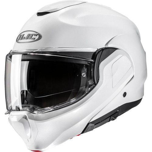 HJC #EH06NUS3XWHV - F100 Modular Helmet - Solid - White - XS