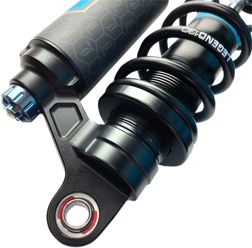 REVO ARC Piggyback Shocks - Standard - Black - 14" - 99-17 Dyna