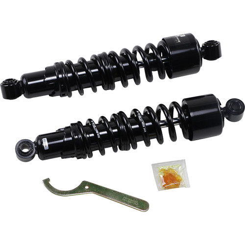 Progressive Suspension #412-4084B - 412 Series Shock - 13-1/2" - Heavy Duty - Black - FXD