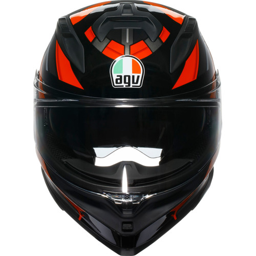 AGV #2118399004-009-XXL - K7 Helmet - Taurax - Black/Red - 2XL