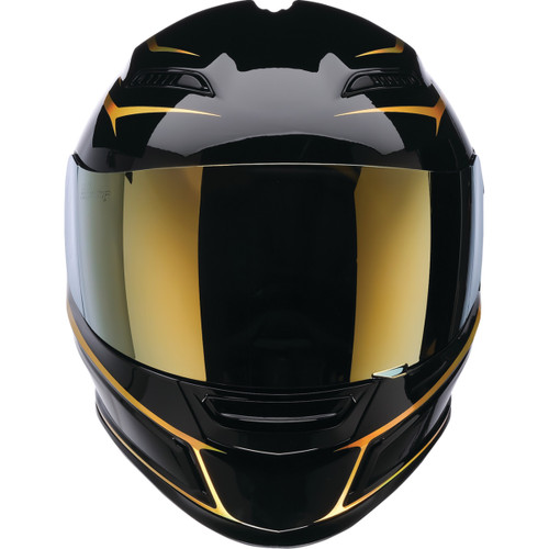 Z1R - Jackal Helmet - Foil - Black/Gold - Medium