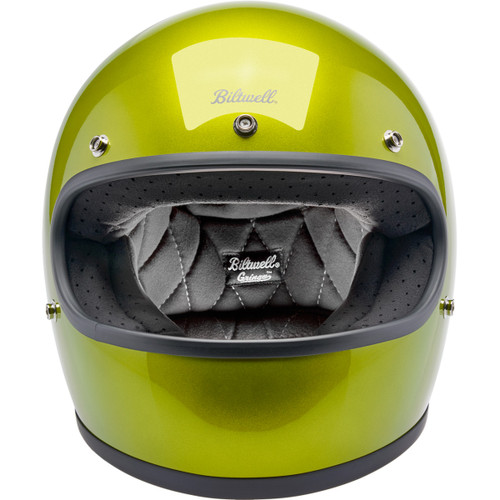 Biltwell #1002-392-505 - Gringo Helmet - Metallic Lime - XL