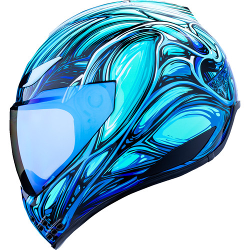Icon - Domain™ Helmet - Nouveau - Blue - XS