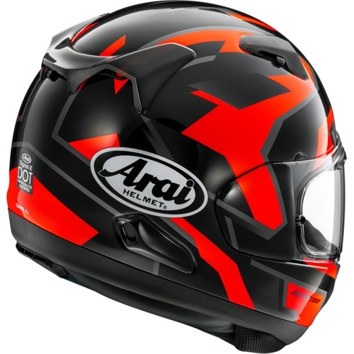 Arai Helmets #0101-18560 - Signet-X Helmet - Robotik - Red - XS