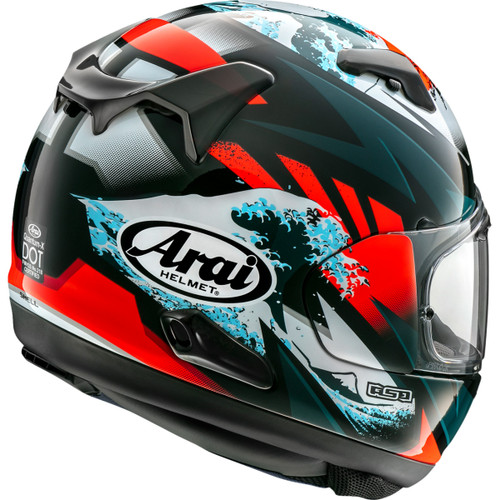Arai Helmets #0101-18598 - Quantum-X Helmet - Wave - Small