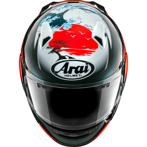 Arai Helmets #0101-18599 - Quantum-X Helmet - Wave - Medium